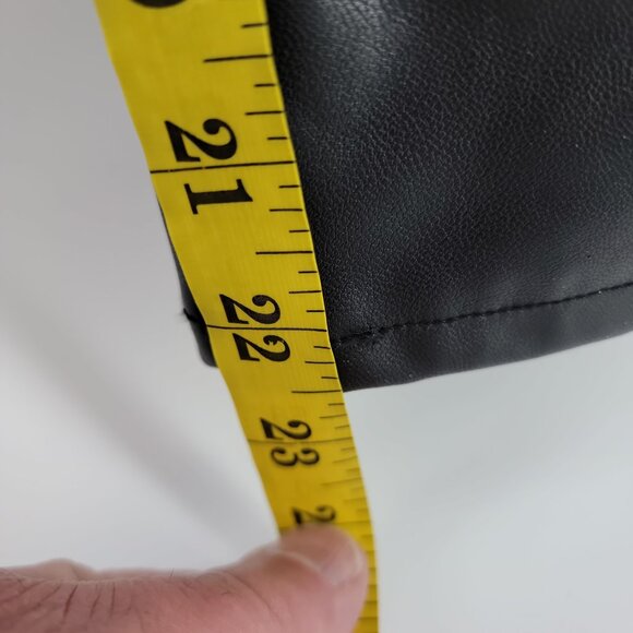 Abercrombie & Fitch Curve Love Vegan Leather Jeans (27 / 4S) - Picture 9 of 9